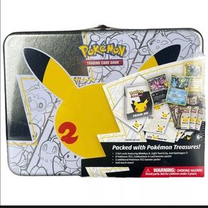 Pokemon Celebrations Collectors Chest Lunchbox 25th Anniversary New Sealed